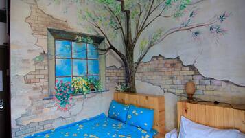 Camera con 2 letti singoli, balcone (Double) | Wi-Fi gratuito