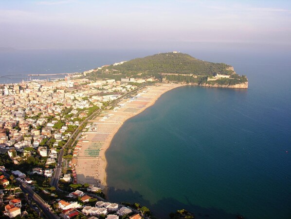 Beach nearby, white sand
