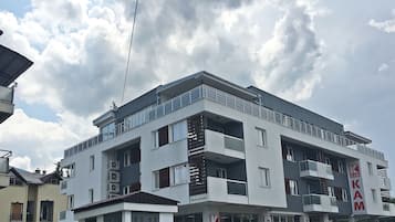 Overnatningsstedets facade