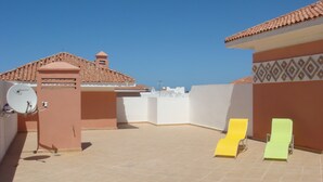 Deluxe Apartment, 2 Bedrooms, Terrace, Pool View | Terrace/patio
