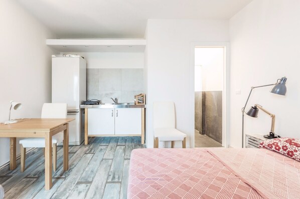Studio | Lit de bébé (gratuit), accès au Wi-Fi (inclus)