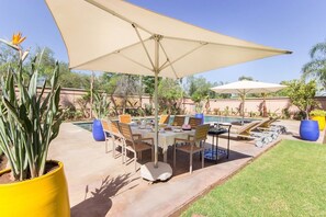 Outdoor dining - Luxury Villa Marrakech (Marrakech)
