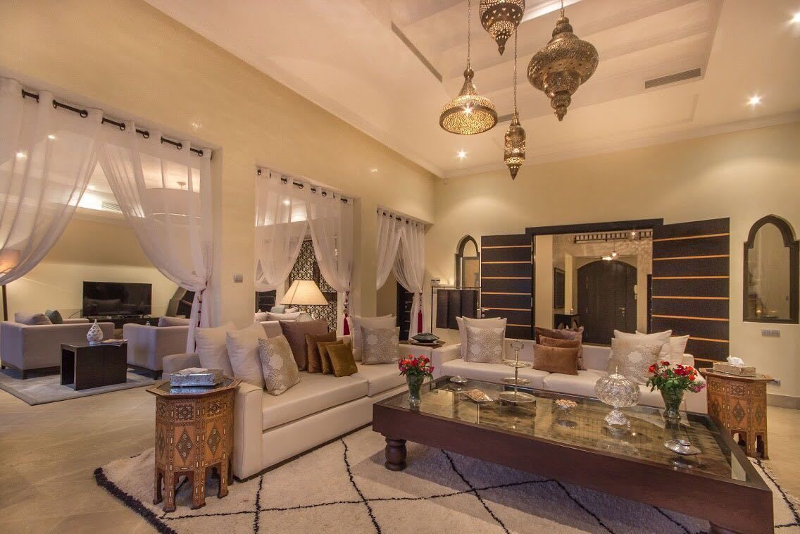 Villa Luxe, vue piscine | Salle de séjour