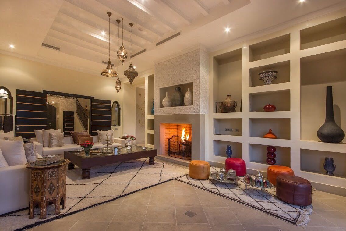 Villa Luxe, vue piscine | Salle de séjour