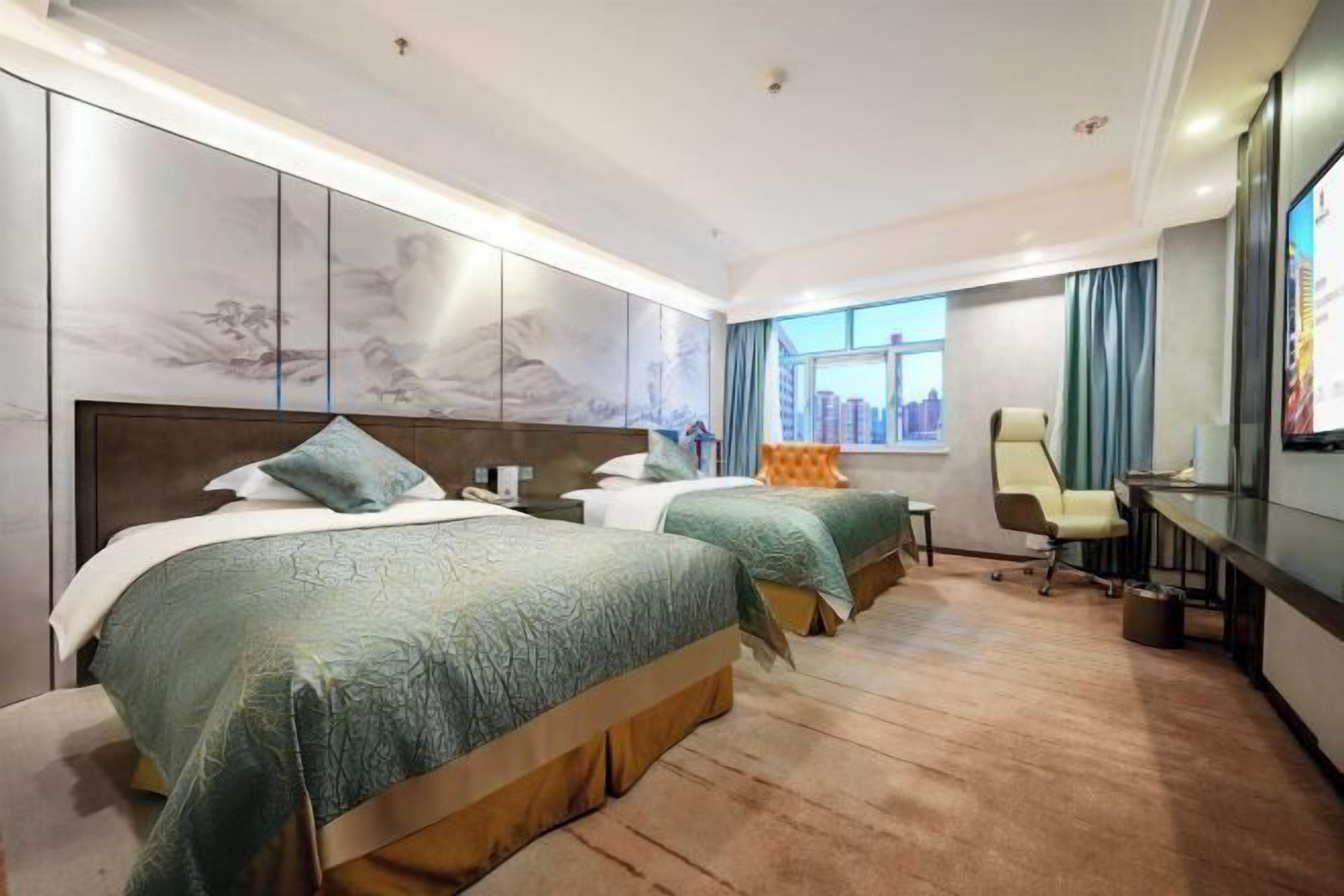 迷你吧、房內夾萬、書桌、遮光窗簾/窗簾