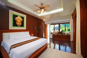 4 bedrooms, cots/infant beds, rollaway beds, free WiFi - 4 Bedroomed Villa In Chaweng P1 SDV193 - By Samui Dream Villas (Koh Samui)