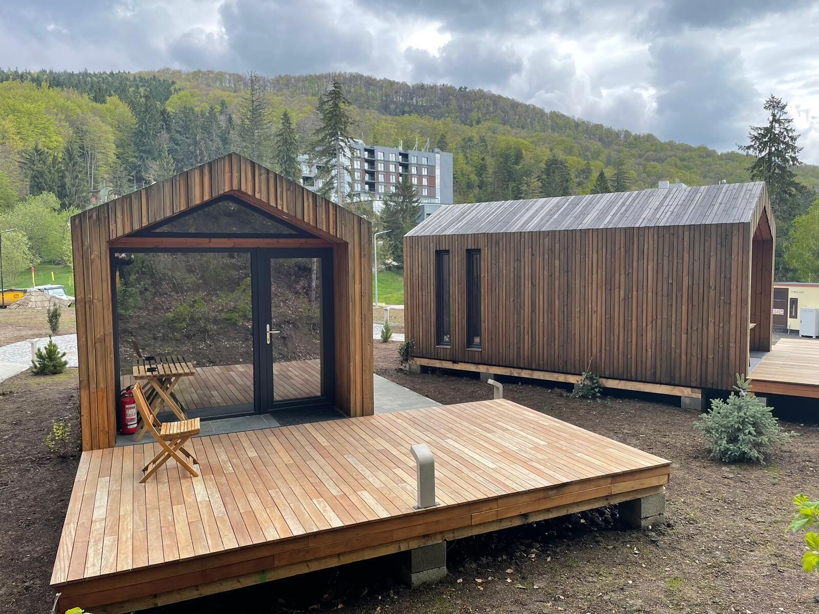 Panoramic Cabin, Mountain View, Annex Building | Free minibar, in-room safe, desk, laptop workspace