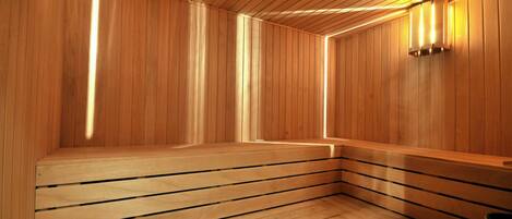 Badstue, dampbad, tyrkisk bad/hamam og 2 behandlingsrom