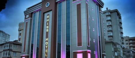 Front of property - evening/night