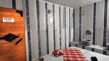 Un sauna, baño turco, baño turco/hammam, 2 salas de tratamiento