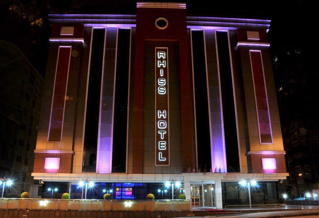 front of property – evening/night