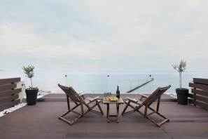 Premium Double Room, Sea View | View from room