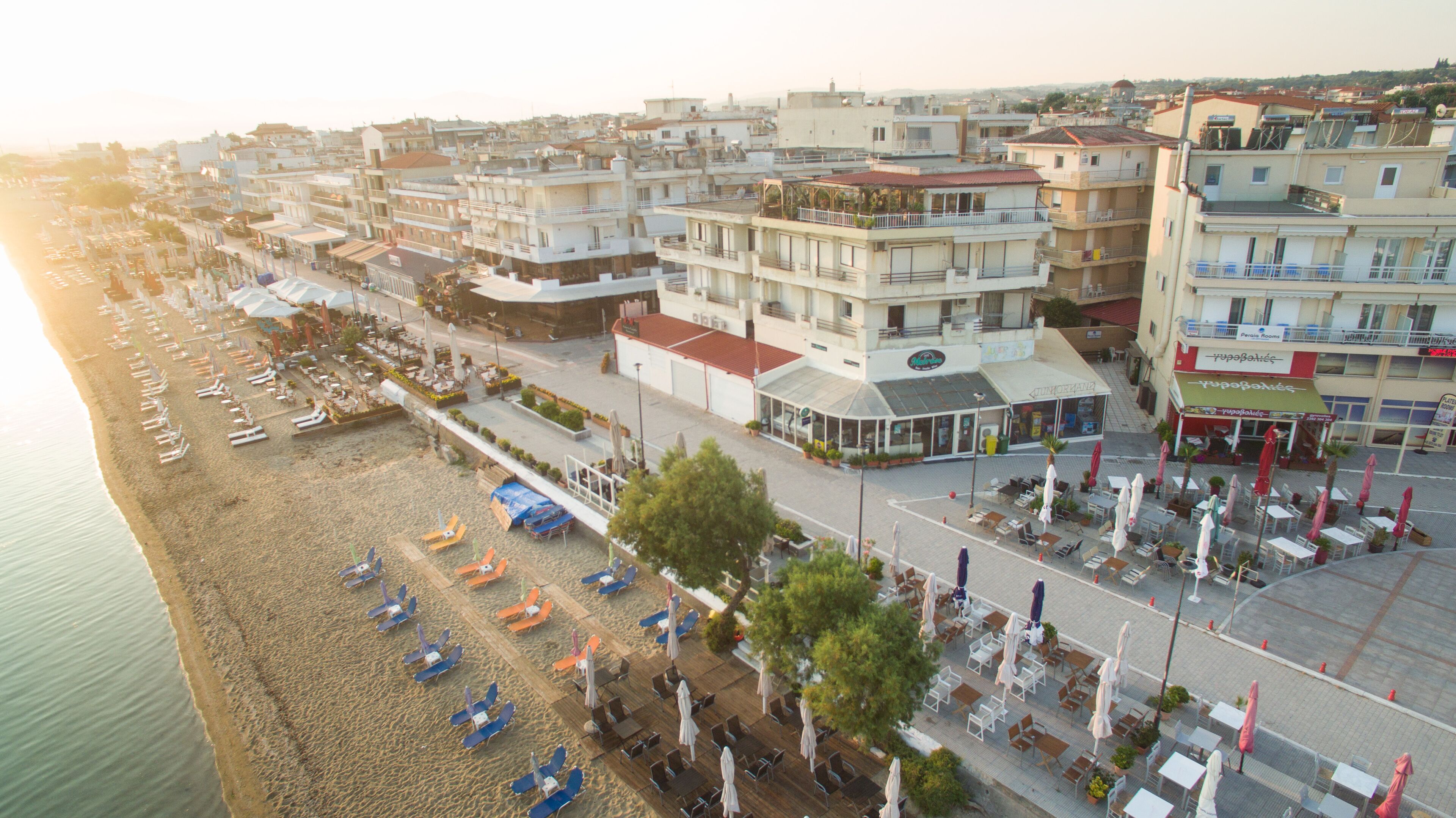 Facciata della struttura