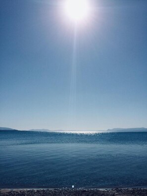 On the beach - Hotel Poseidon (Chalcis)