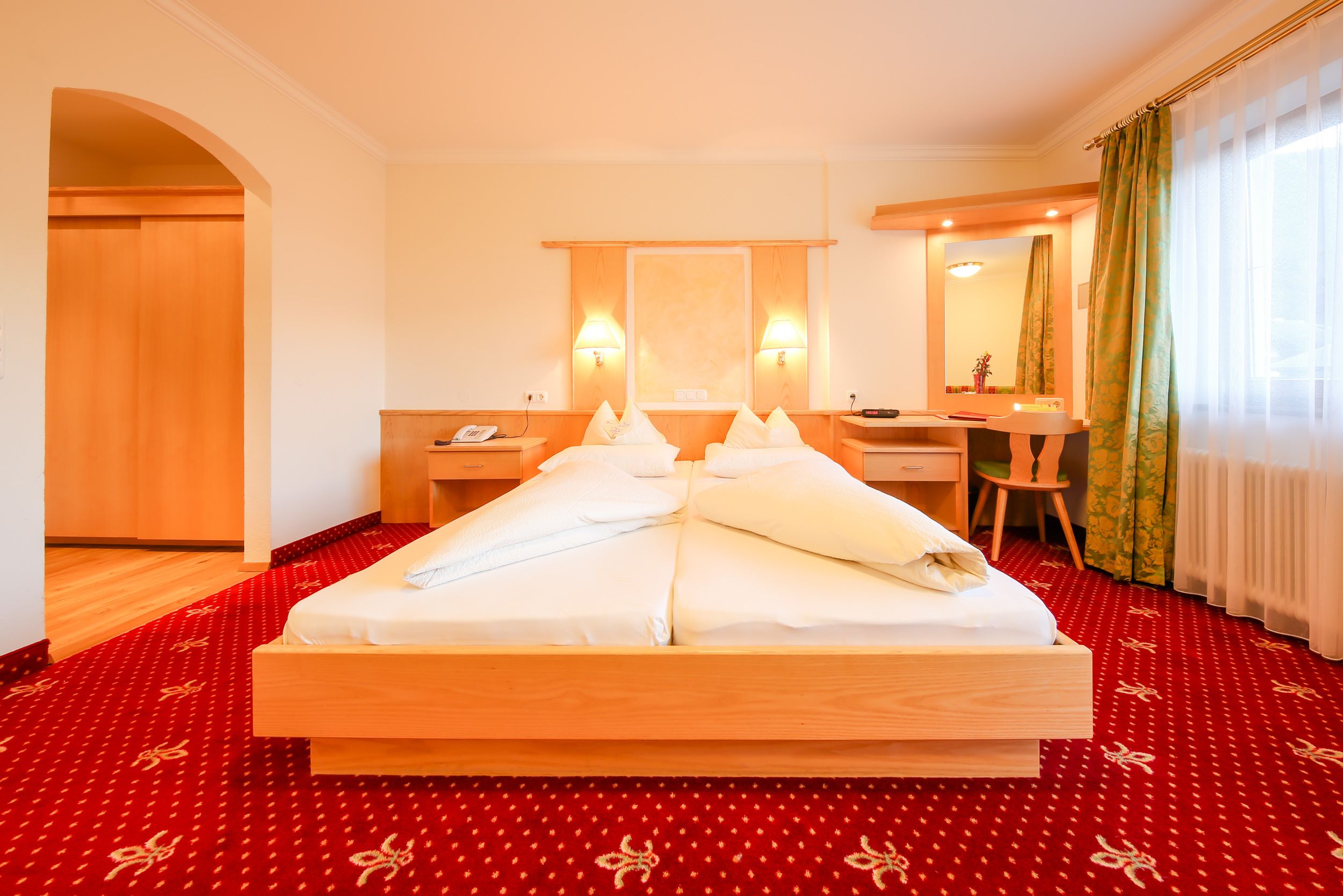 superior triple room, multiple beds, balcony, valley view | premium bedding, in-room safe, desk, soundproofing