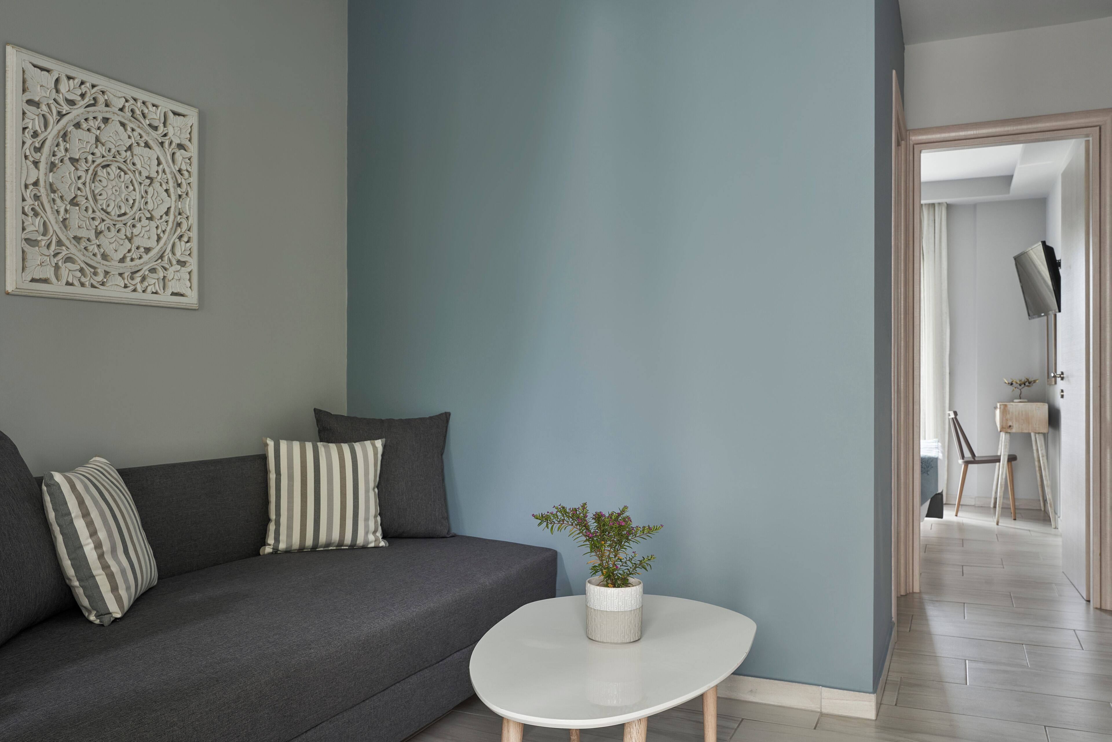 family suite, sea view | 1 bedroom, premium bedding, pillow-top beds, minibar