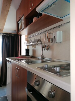 Apartment, 2 Schlafzimmer, Kochnische | Eigene Küche | Wasserkocher