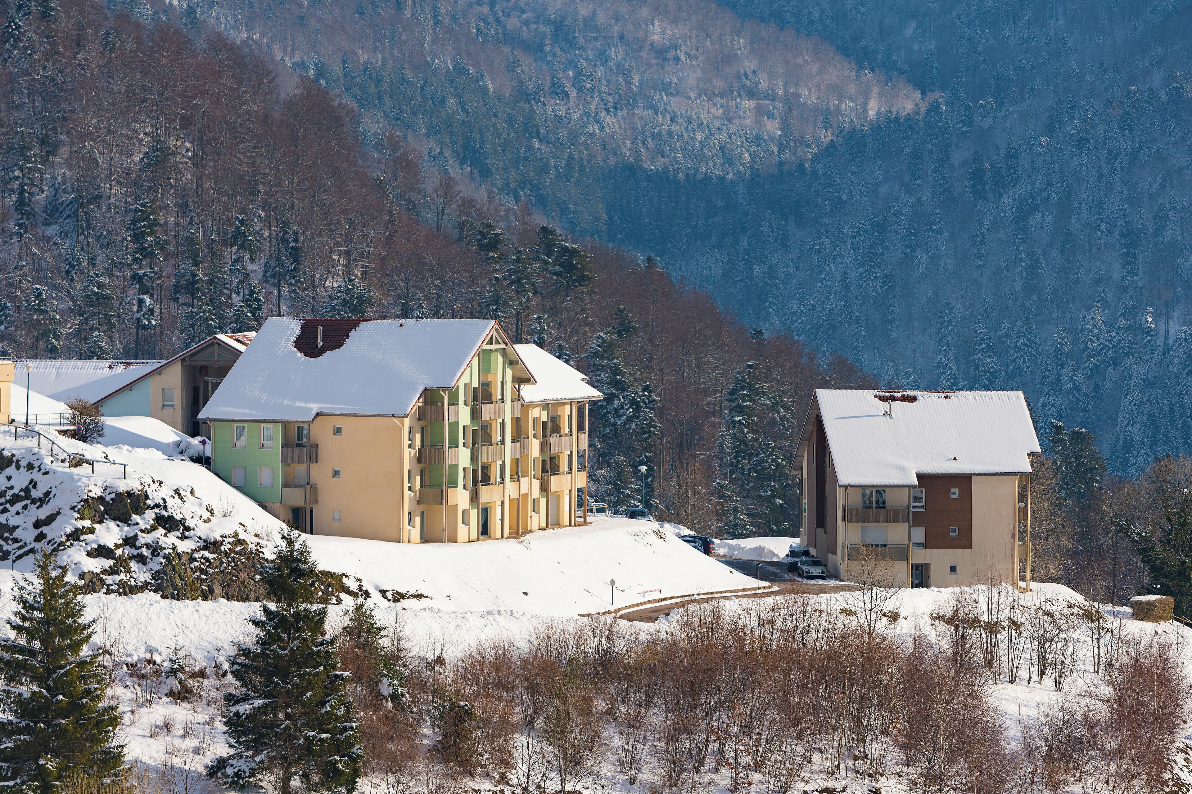 Façade de l’hébergement