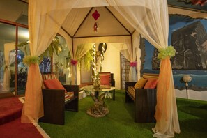 Enceinte de l’hébergement