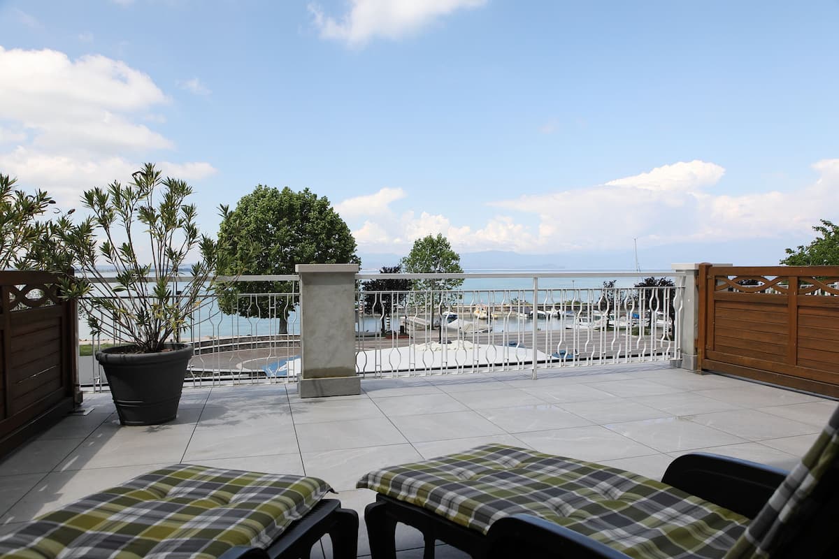 Standard Double Room, Terrace, Lake View | Terrace/patio