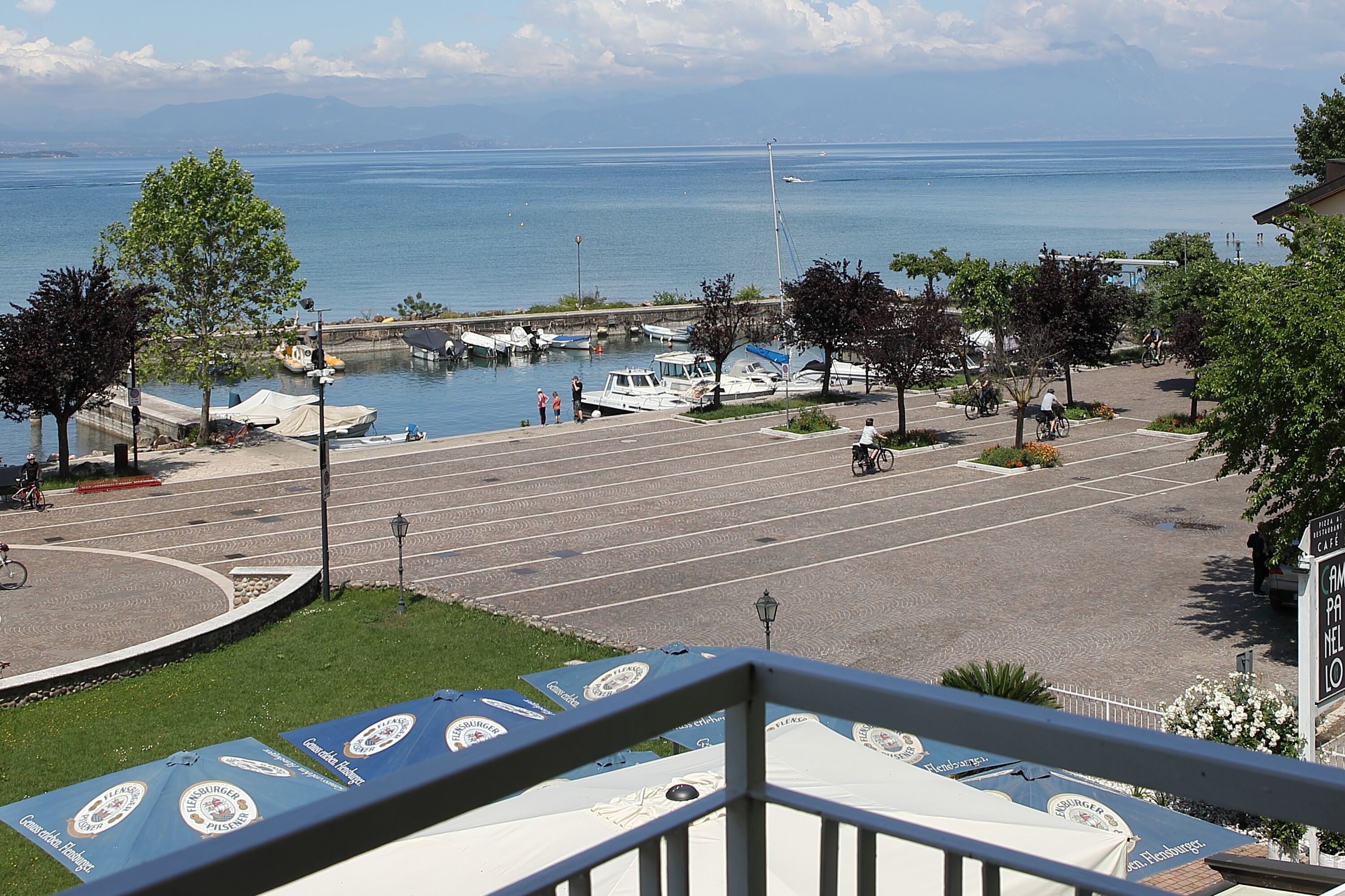 standard double room, balcony, lake view | view from room