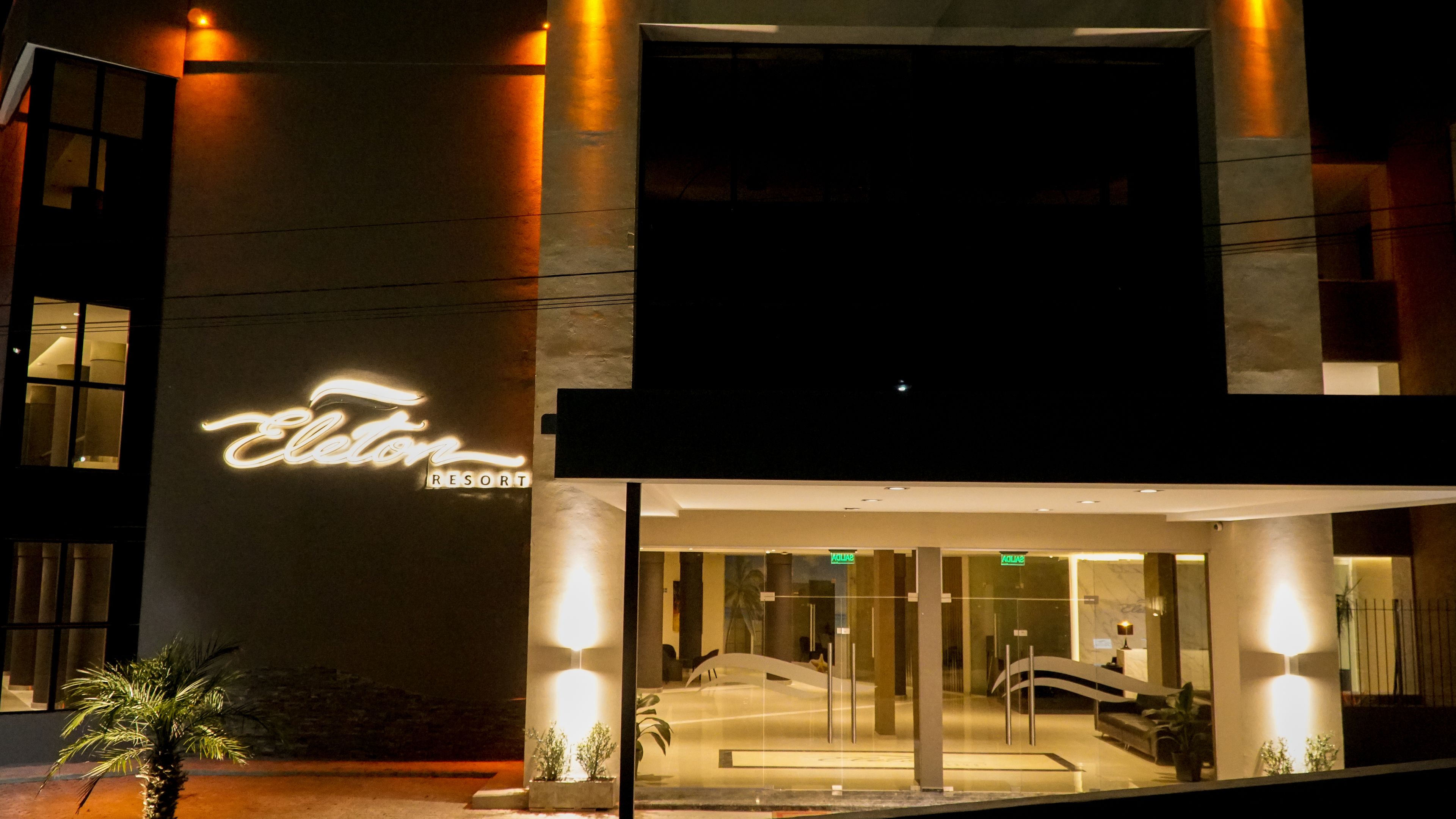 front of property – evening/night