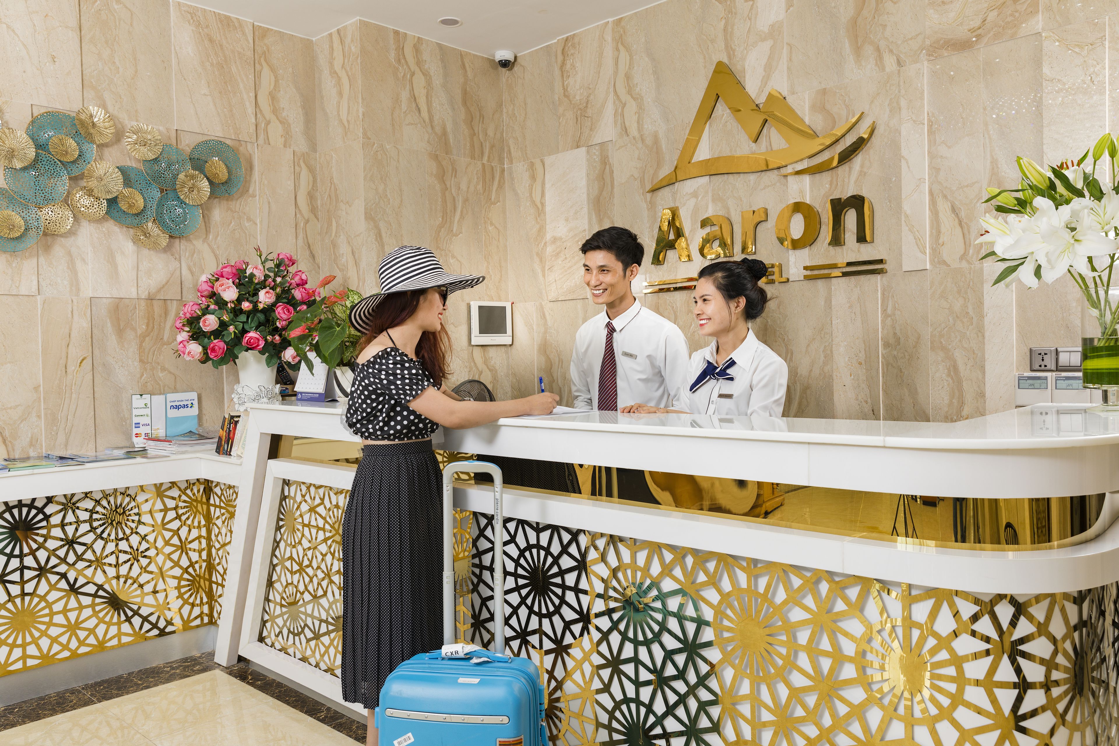 check-in/check-out kiosk