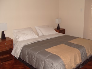 Free WiFi, bed sheets