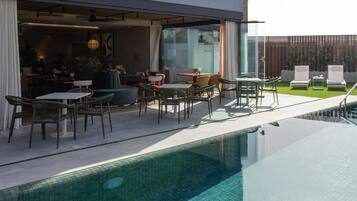 Seasonal outdoor pool