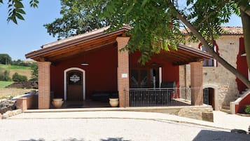 Fassade der Unterkunft