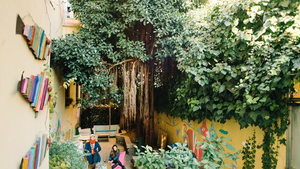 Terrace/patio - The Beehive Hostel (Rome)