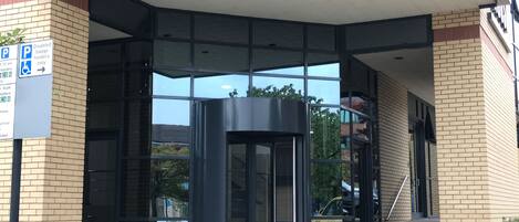 Entrada al alojamiento