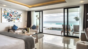 Melody Maker Swim Out Beach Villa | Vista do quarto