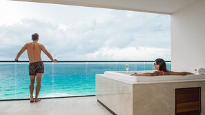 Tweepersoonskamer, voor 1 persoon | Uitzicht vanuit de kamer