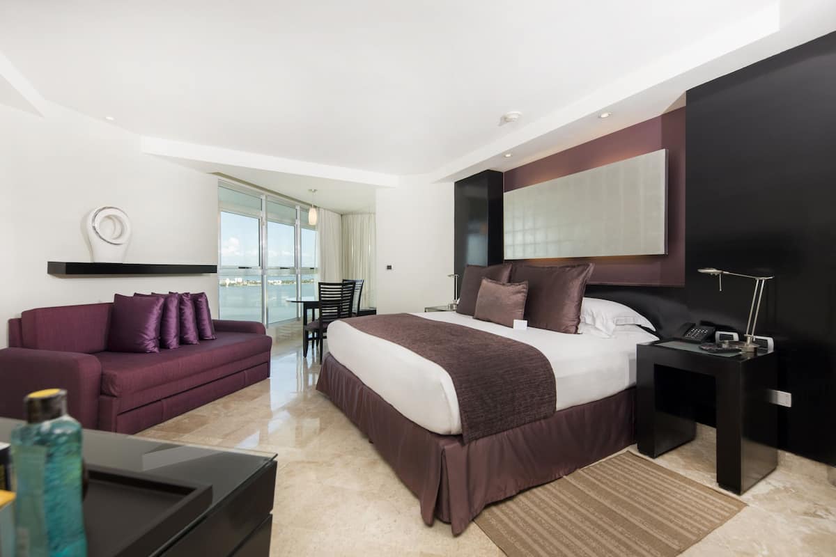 Free minibar items, in-room safe, desk, iron/ironing board