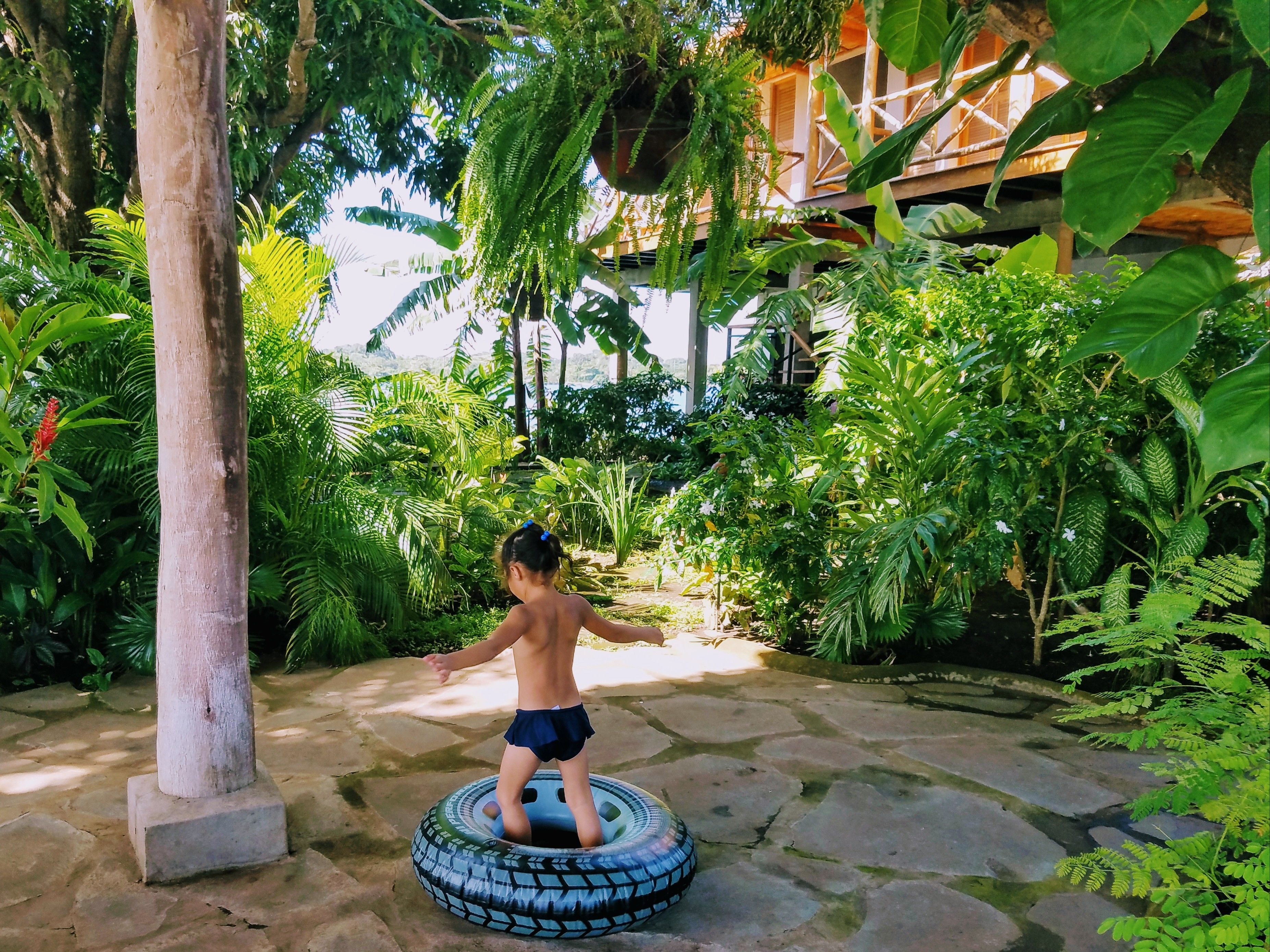 Khuôn viên nơi lưu trú