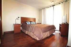 Apartamento estándar, 1 cama de matrimonio grande con sofá cama | Minibar y wifi gratis