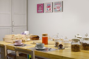 Petit déjeuner buffet compris tous les jours