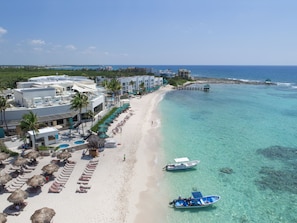 On the beach, scuba diving - The Sian Kaan at Grand Tulum (Akumal)