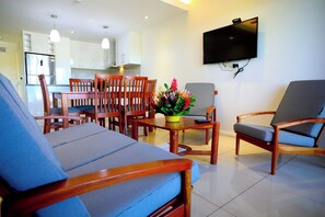 Exclusive Apartment, 2 Bedrooms | Living area | Flat-screen TV - Premiere Apartments (Nadi)