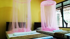 1 habitación y ropa de cama de alta calidad