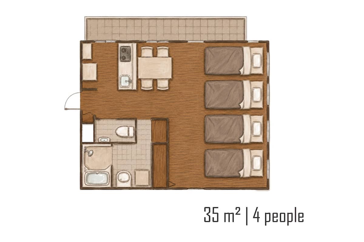 Fourth Condo, Non Smoking | Down comforters, free WiFi, bed sheets