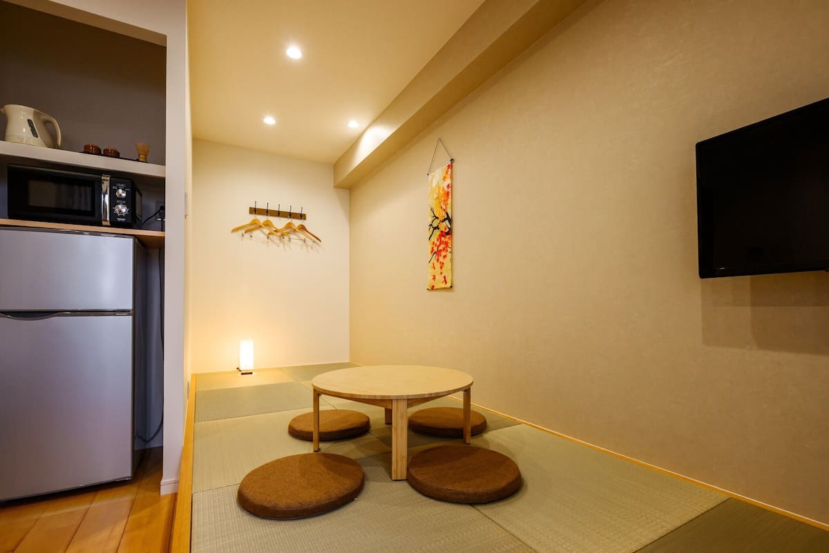 日式四人房 (TATAMI Forth no smoking) | 羽绒被、免费 WiFi、床单