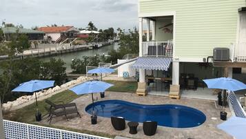 Udendørs pool, opvarmet pool