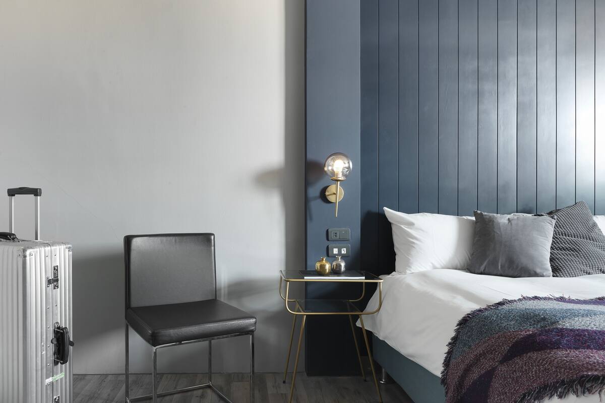 Deluxe-Doppelzimmer | Daunenbettdecken, Verdunkelungsvorhänge, schallisolierte Zimmer