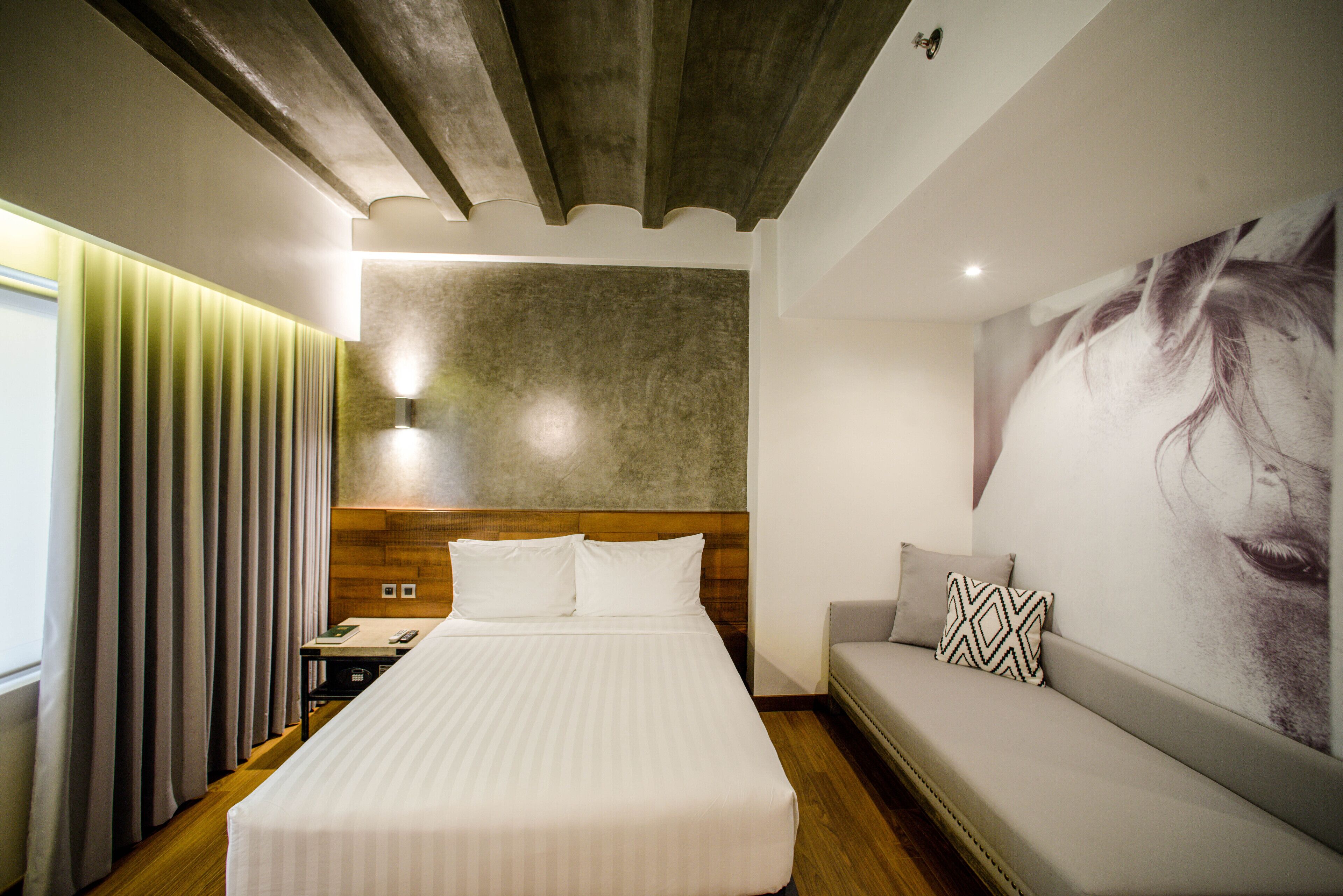 deluxe room | in-room safe, desk, soundproofing, iron/ironing board