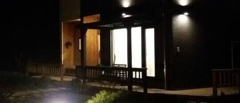 Front of property - evening/night