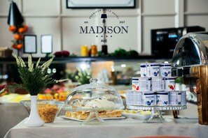 Free buffet breakfast