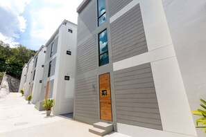 Fassade der Unterkunft