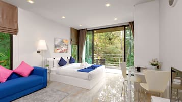 Schreibtisch, Verdunkelungsvorhänge, Zustellbetten, kostenloses WLAN